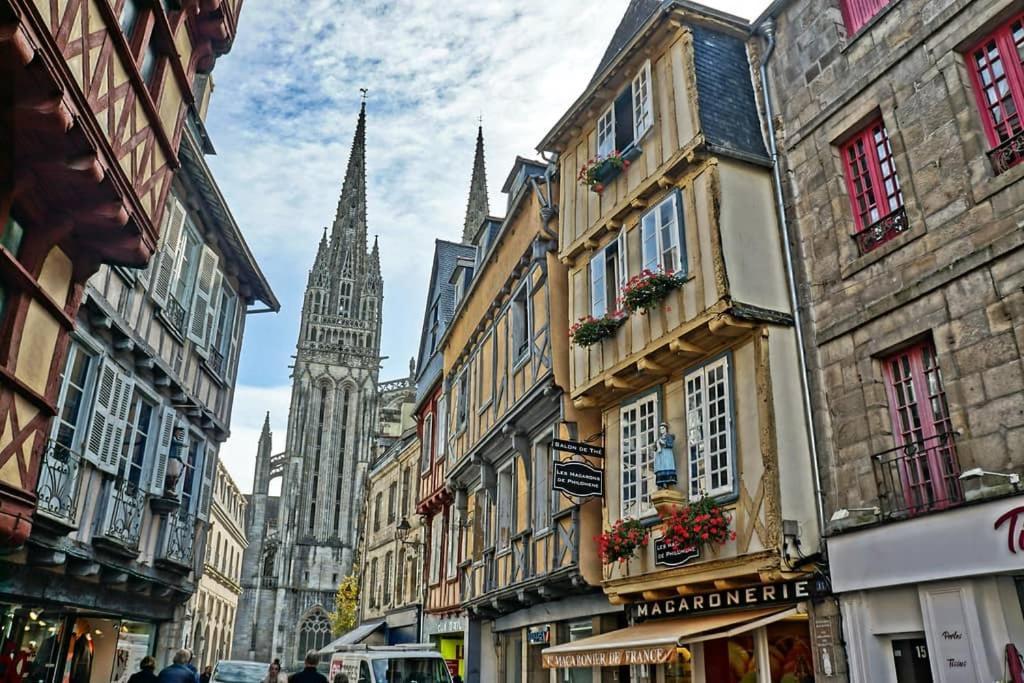 Ferienwohnung Ty Glaz Quimper Exterior foto