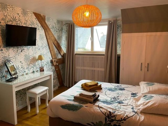 Ferienwohnung Ty Glaz Quimper Exterior foto